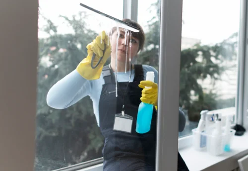 Nettoyage de vitres intérieures et extérieures à Exincourt